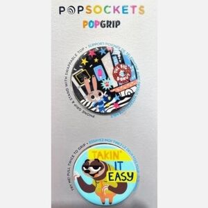 NEW Disney Parks Zootopia PopSocket Set Of 2